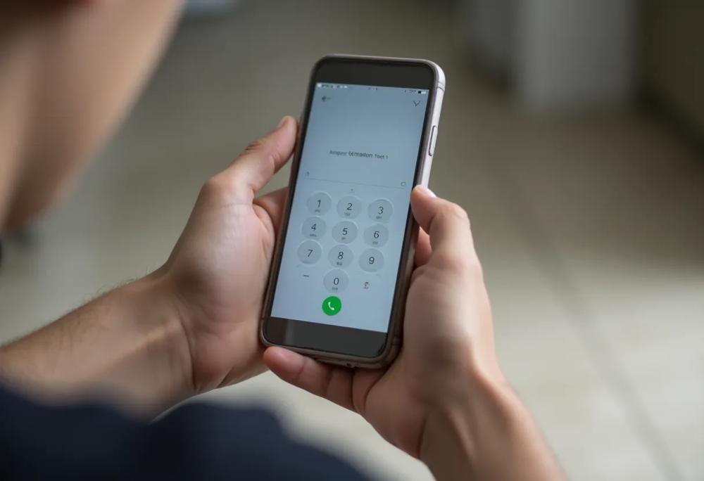 Dial screen