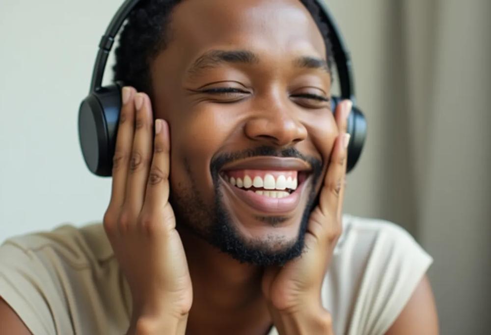 Listening music