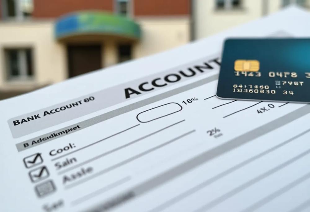 bank account