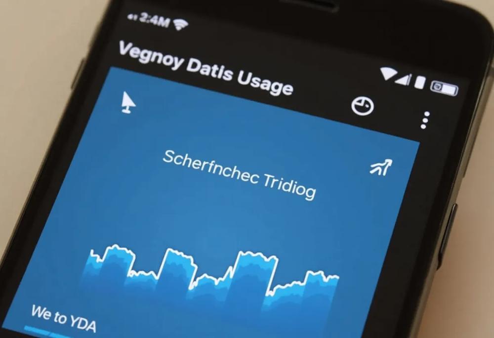 data usage graph